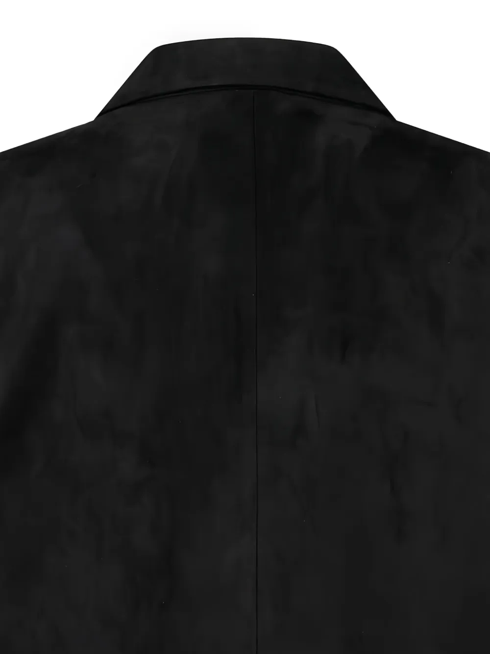 Man On The Boon. Suède blazer Zwart