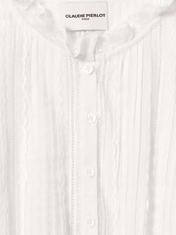 Claudie Pierlot ノースリーブシャツ | ホワイト | FARFETCH JP
