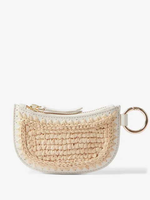 Claudie Pierlot Portemonnaie aus Raffiabast