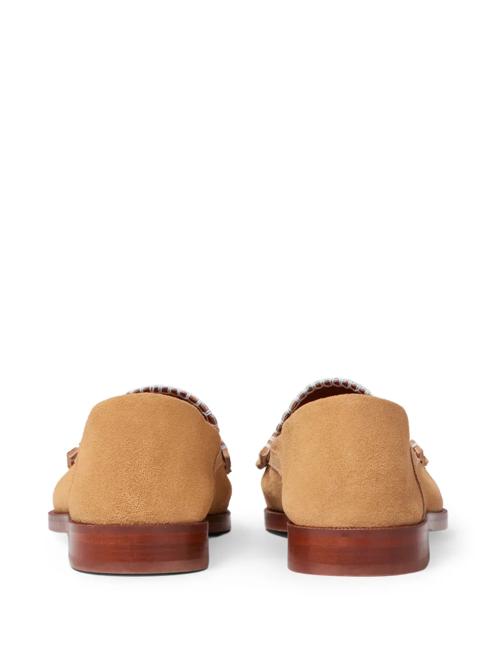 Claudie Pierlot Loafers met ronde neus Beige