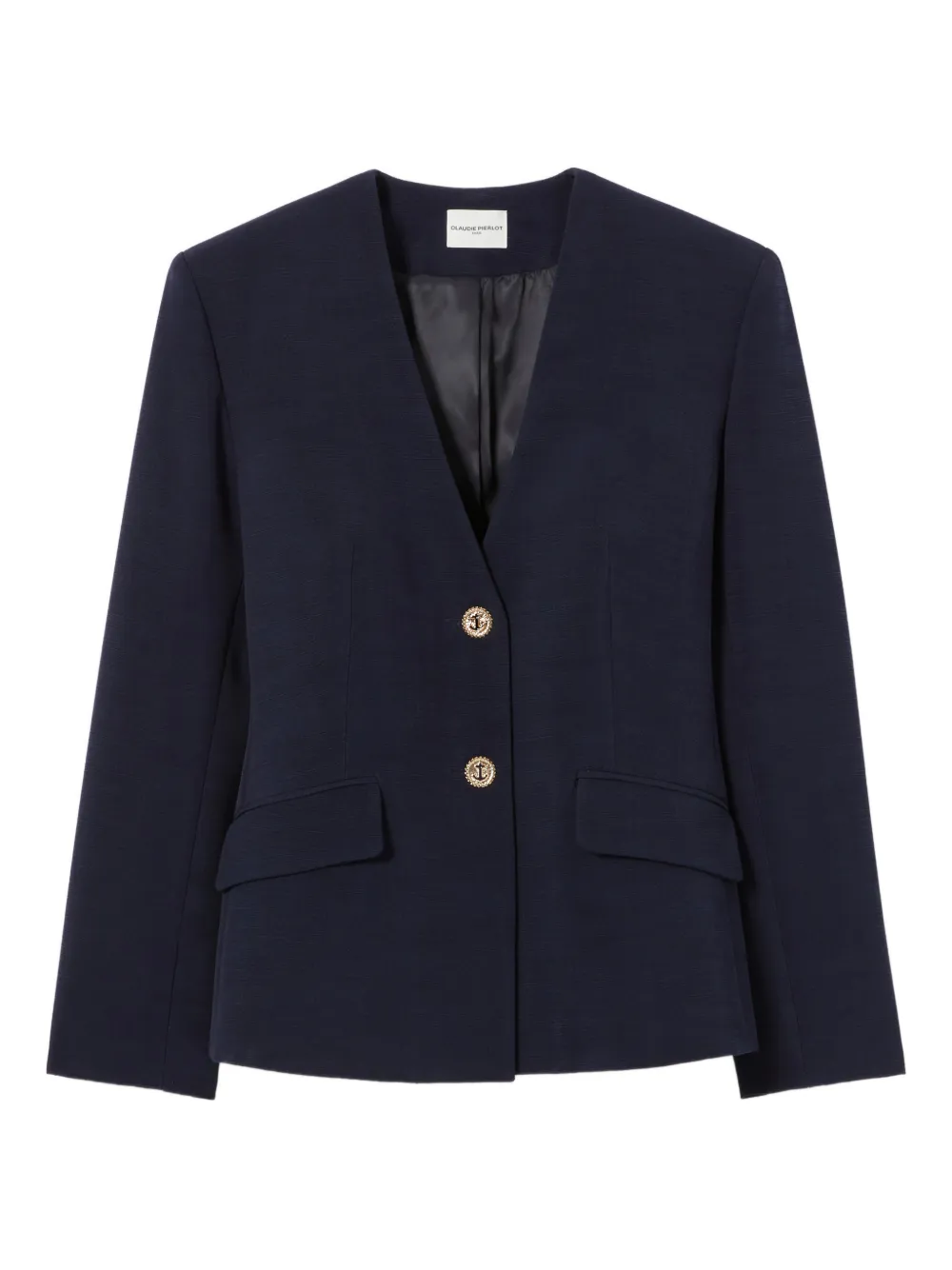 Claudie Pierlot anchor button blazer - Blu