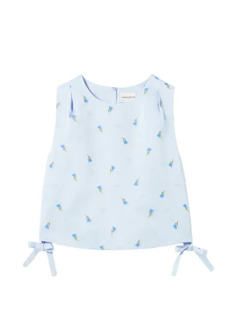 Claudie Pierlot top con motivo floral