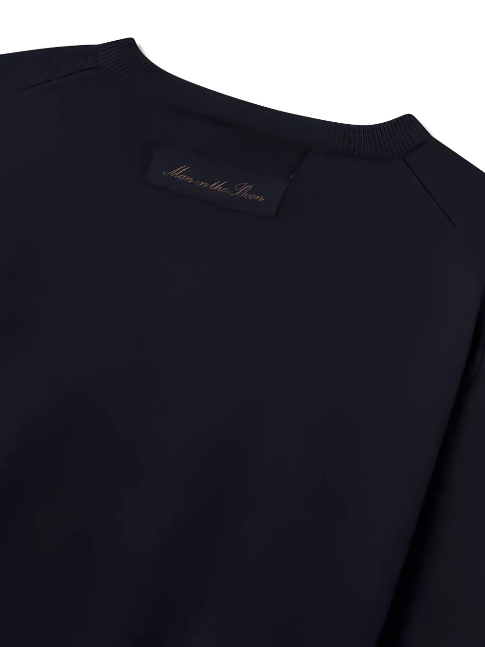 Man On The Boon. V-neck Knit Pullover In Blue