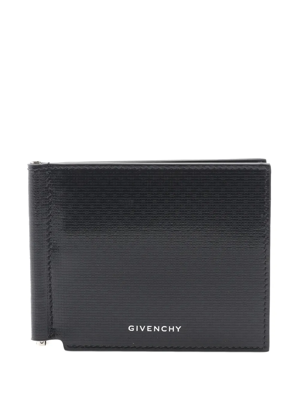 Pre-owned Givenchy 2010-2025 Leather 4g Bifold Card Holder Small Wallets In Black