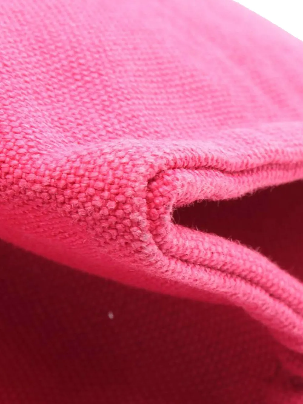 Pre-owned Hermes 2010-2025 Canvas Sac De Plage Tote Bag In Pink