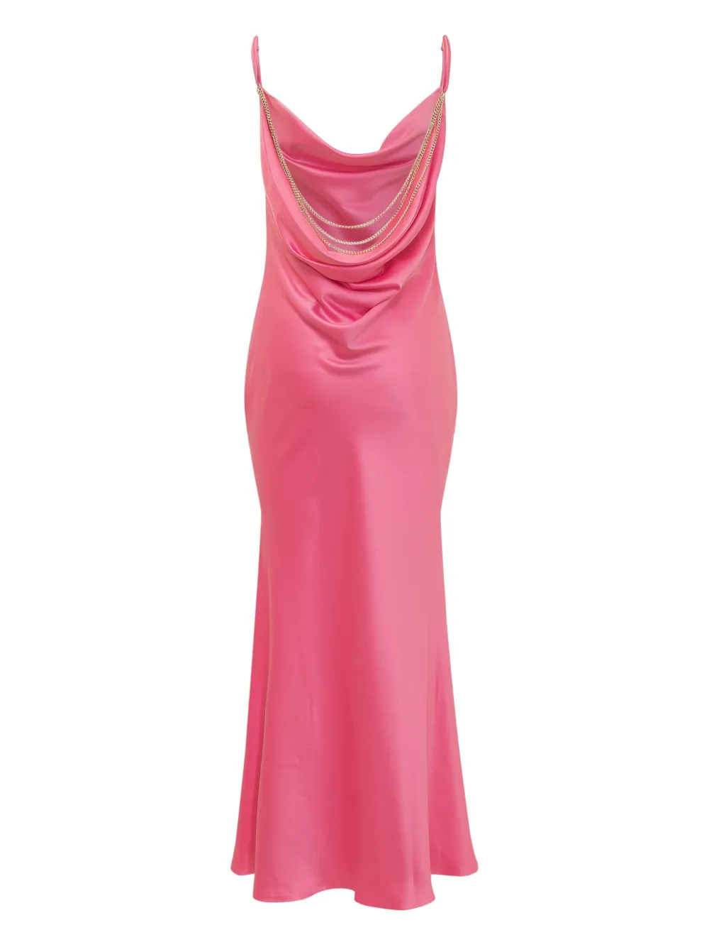 Actualee Chain-detail Dress In Pink