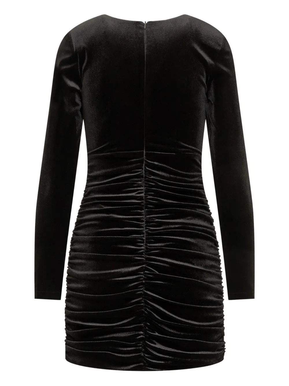 ACTUALEE Abito jurk met ruches - Zwart