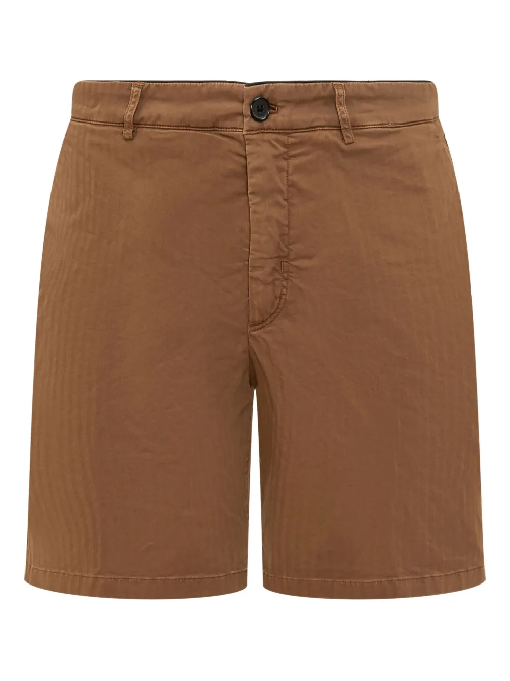 Department 5 buttoned chino shorts | Brown | Image 1