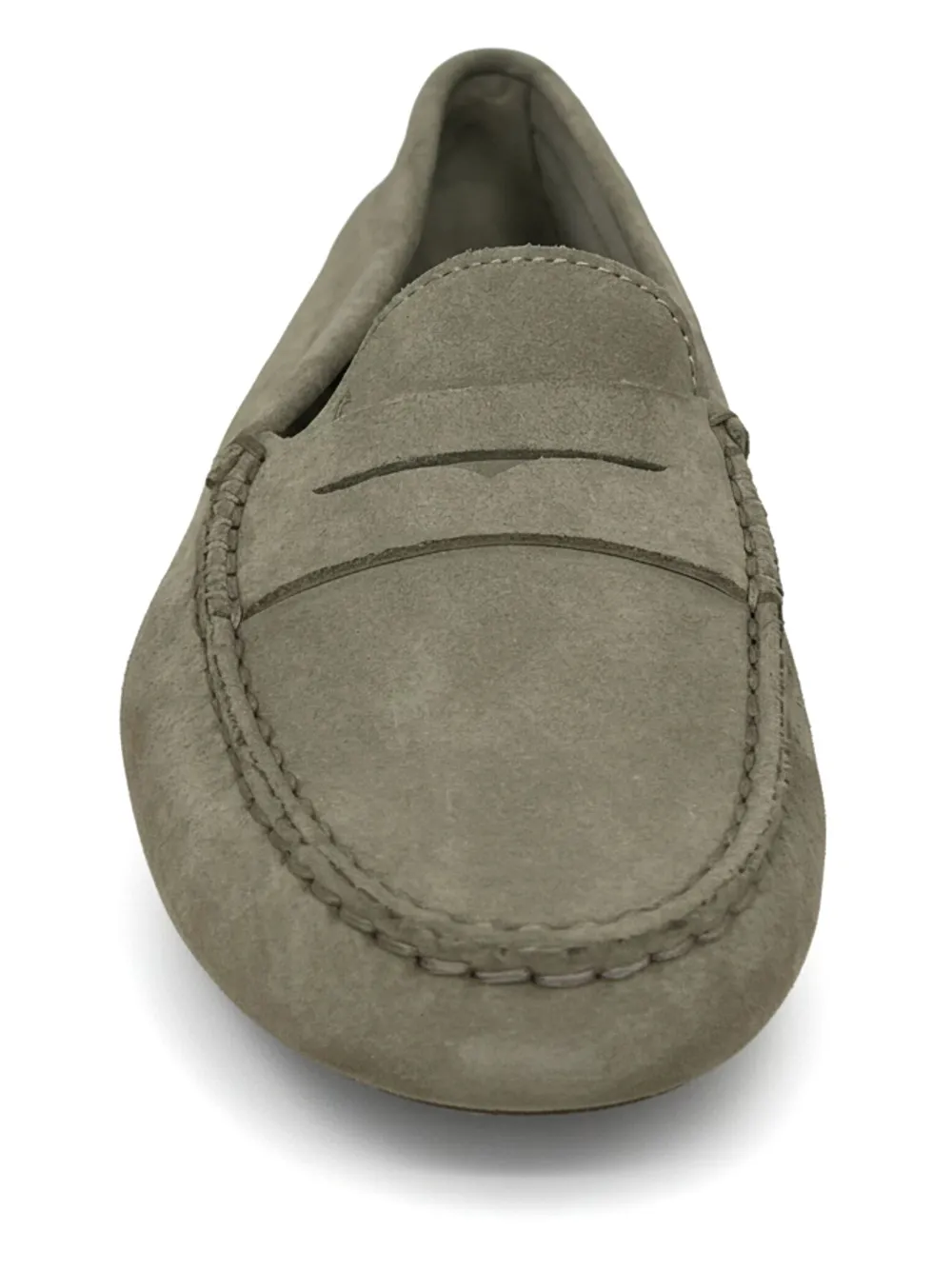 Tod's Penny Loafers In Gray