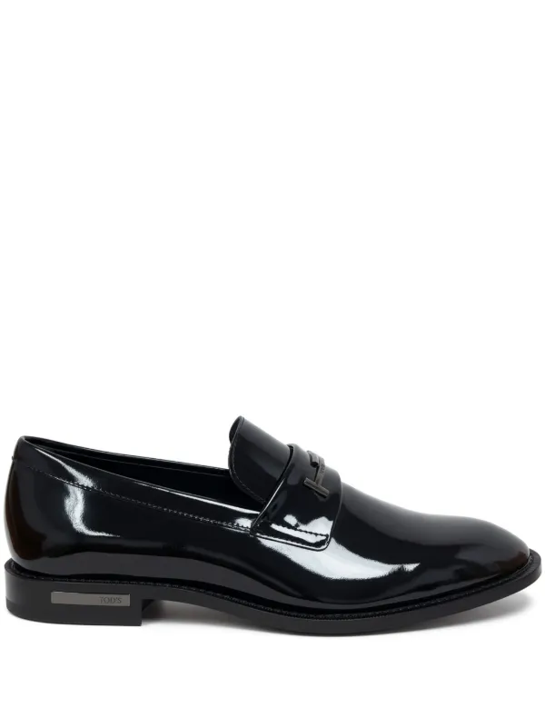 TOD\'S | Doppia Double  Leather Bit Loafer ~ Size 6.5 ( 40/41) Double T leather loafers in white - Tods | Mytheresa main image 3