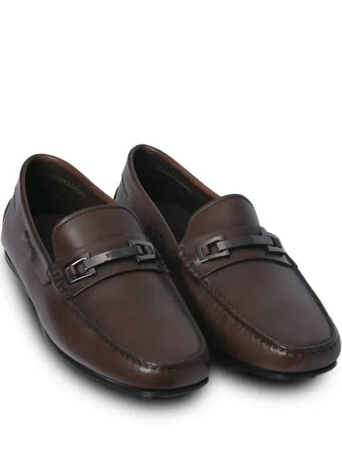Tod's Gommini metal-clamp loafers