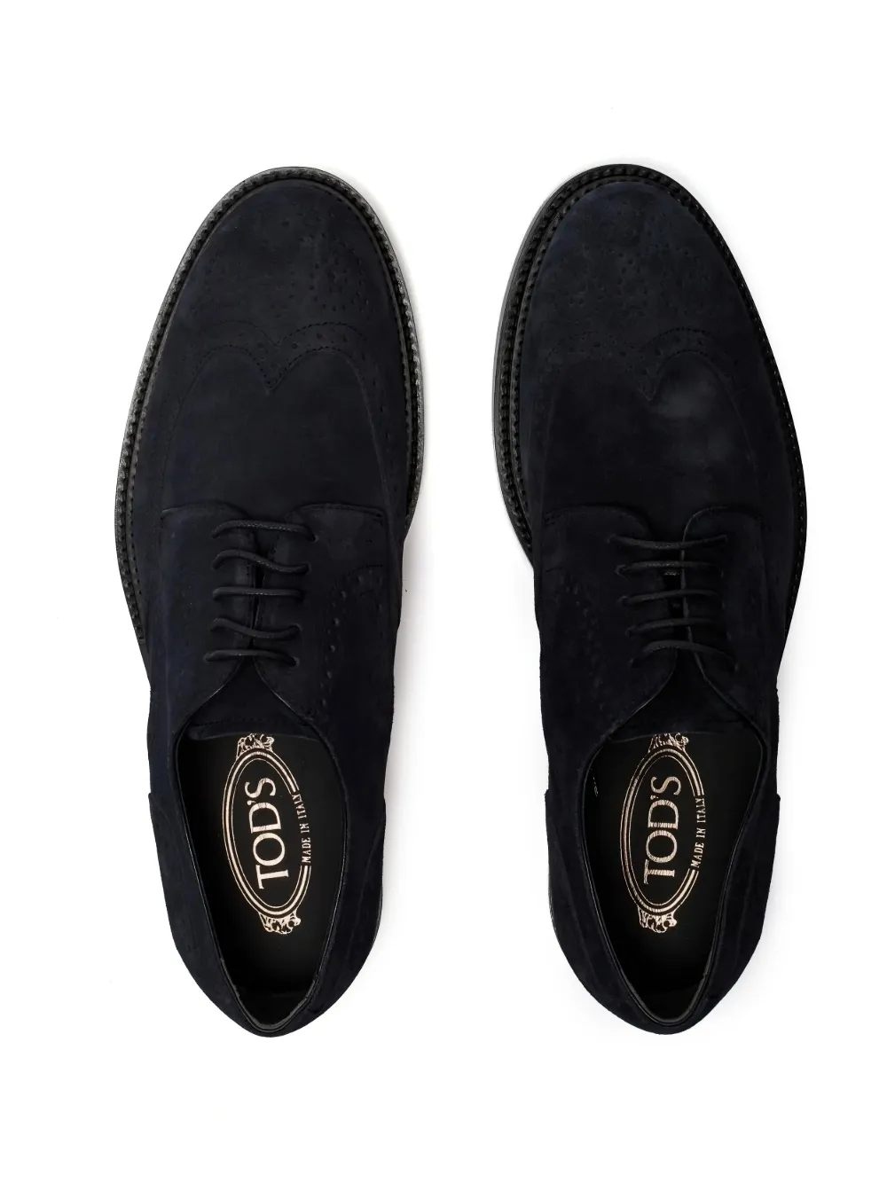 Tod's Derby veterschoenen Zwart