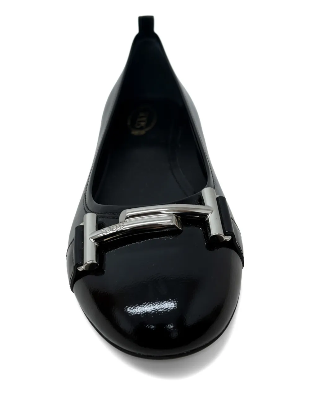 Tod's metal-bar ballet flats - Zwart