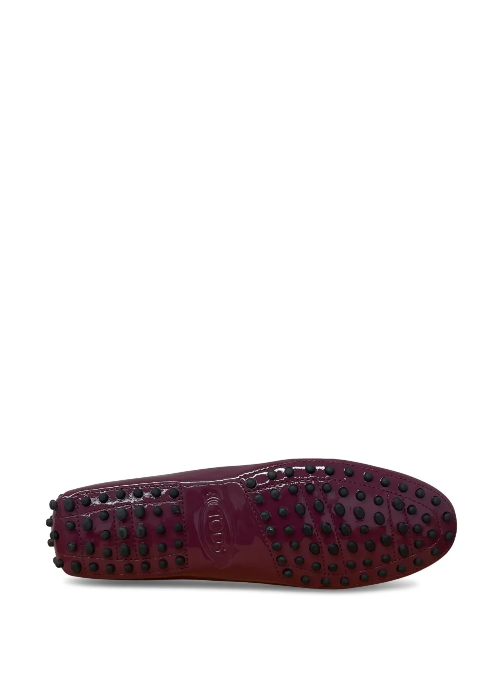 Tod's Penny-detail Gommini Loafers In Purple