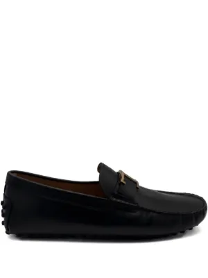 Tod's バックル ローファー | ブラック | FARFETCH JP