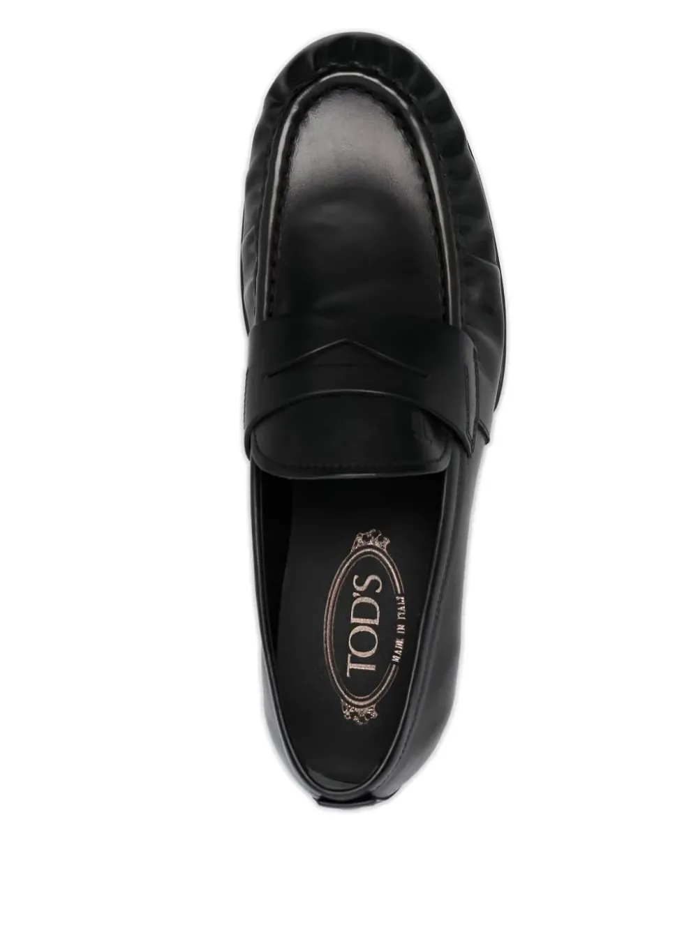 Tod's Diver Liscio loafers Zwart