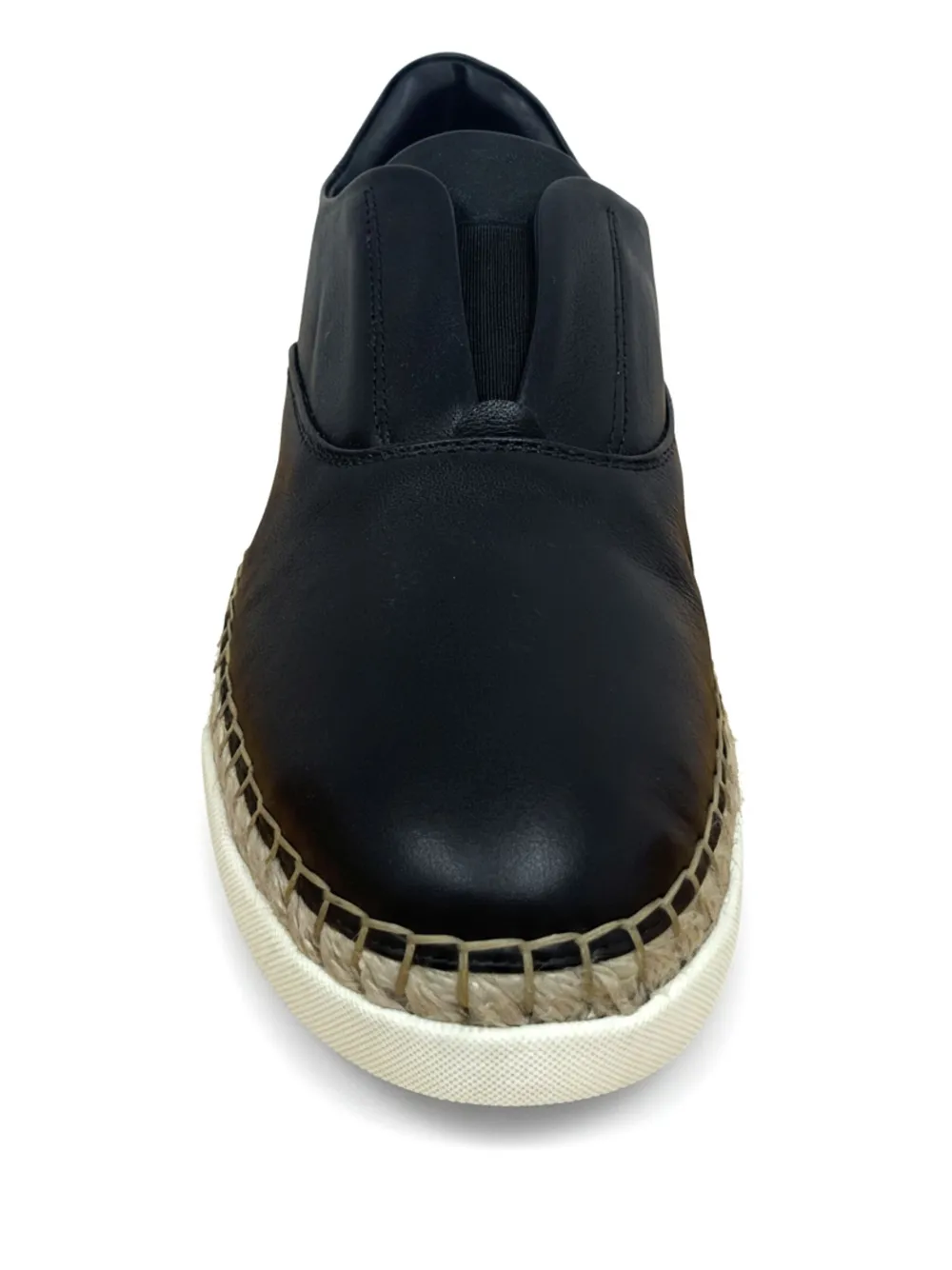 Tod's Sneakers met espadrille-zool - Zwart