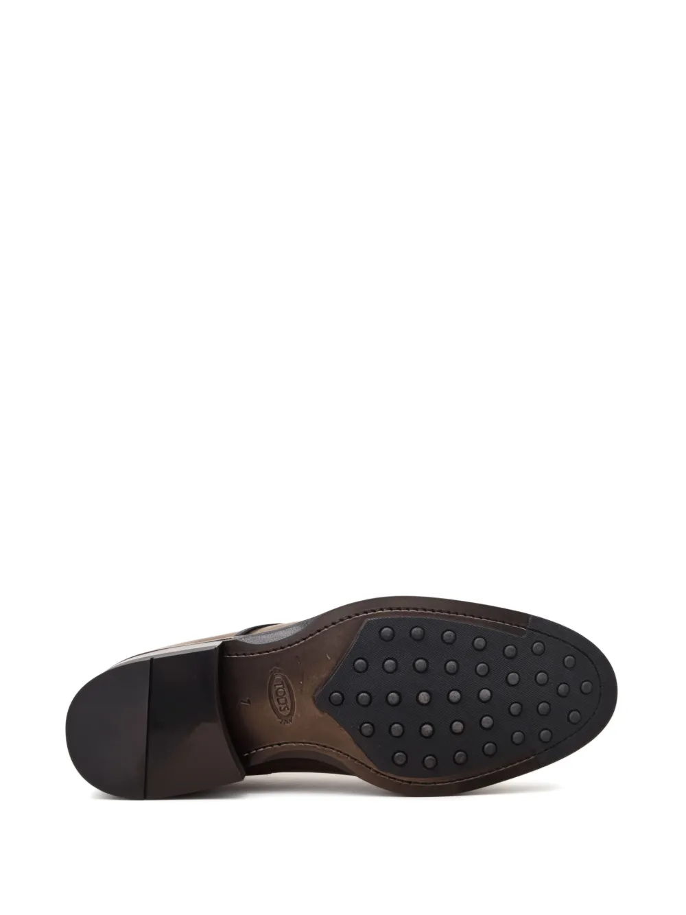 Tod's Leren Derby veterschoenen Bruin