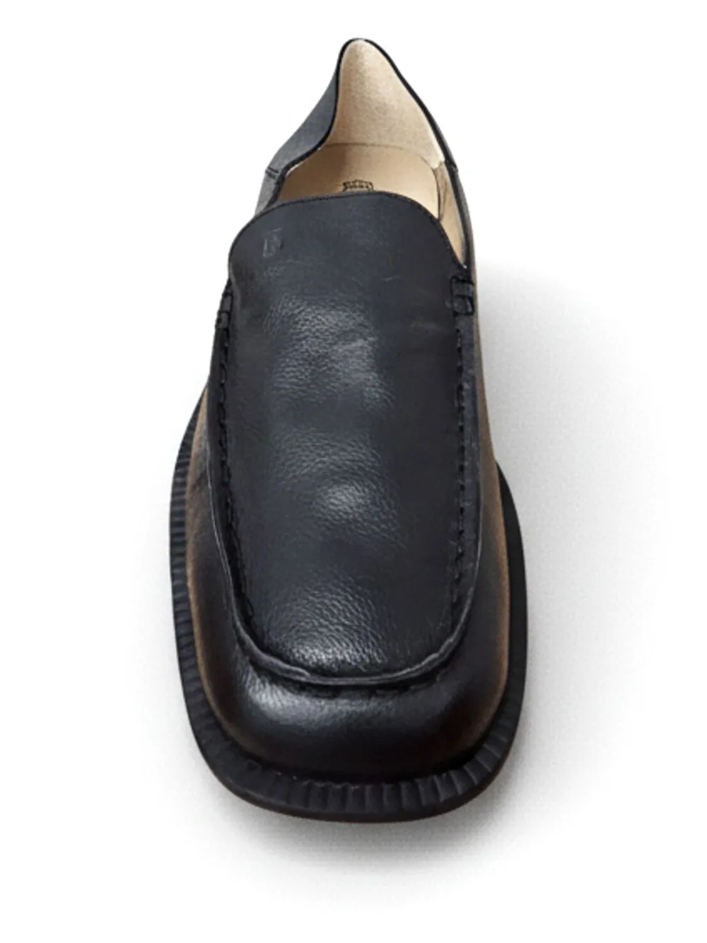Tod's Leren loafers - Zwart