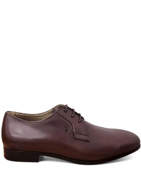 Tod's leather derby shoes