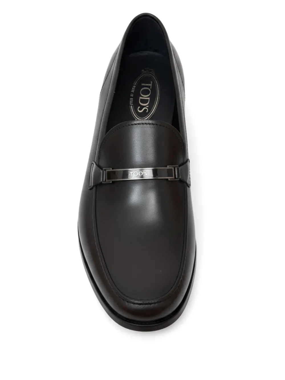 Tod's Leren loafers Zwart