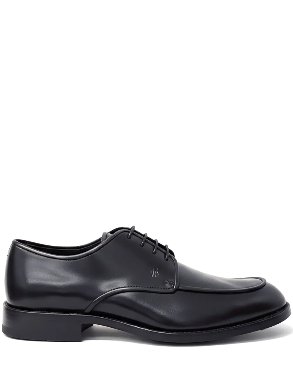 Tod's レザー ダービーシューズ - ブラック