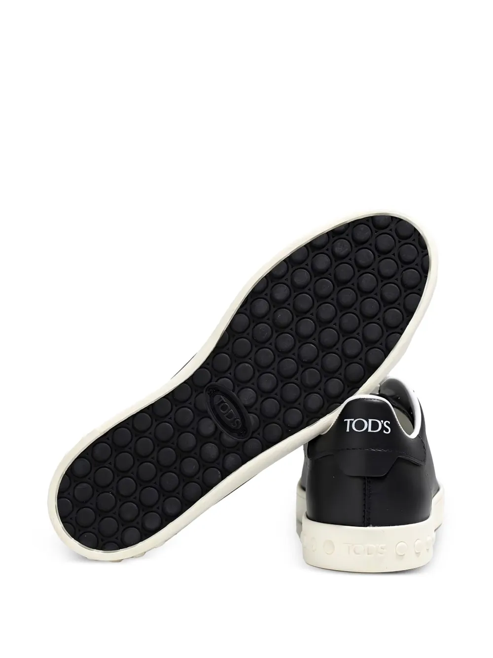 Tod's Perforated Laced Sneakers In Multi