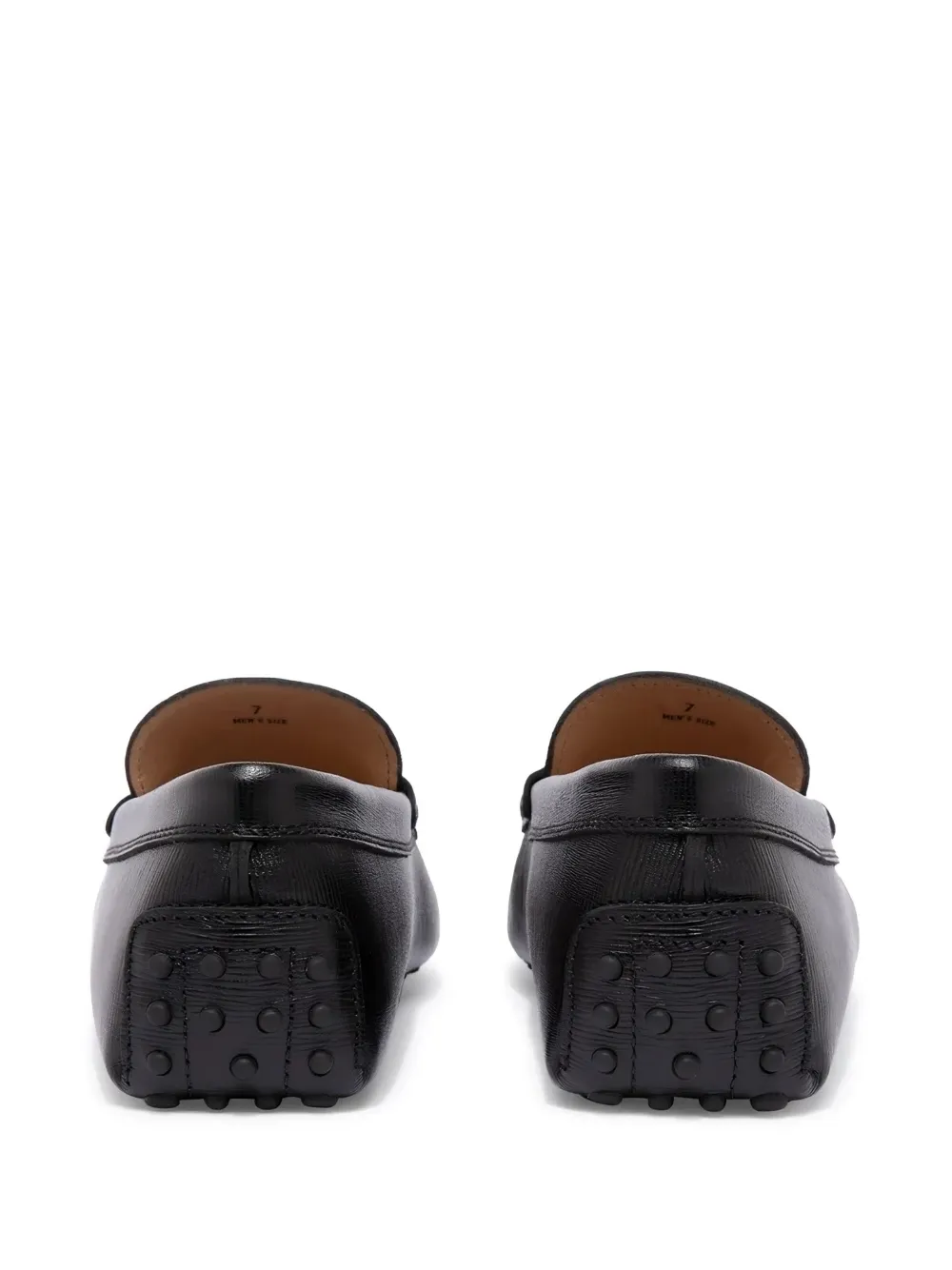 Tod's T Timeless loafers met plakkaat Zwart