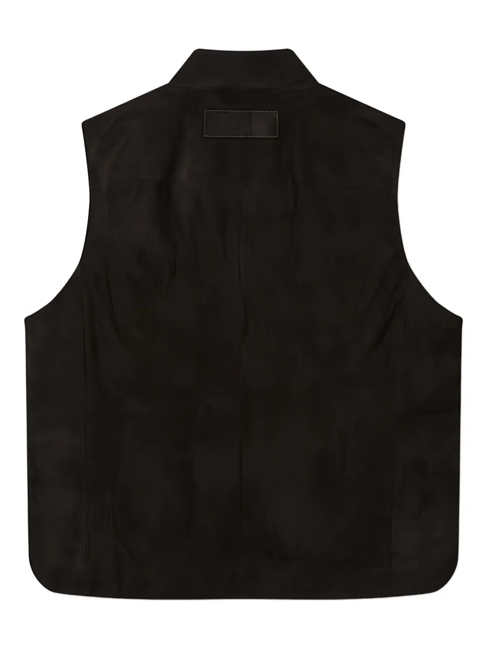 Man On The Boon. suede down gilet | Leather Jackets | Image 2