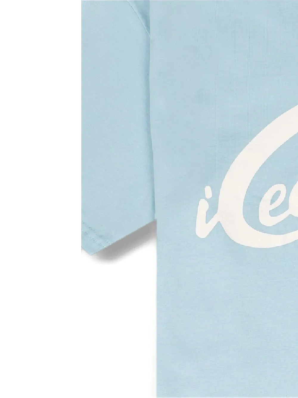 ICECREAM script-logo short-sleeve T-shirt - Blauw