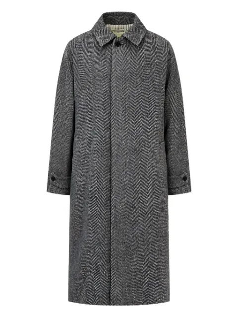 Man On The Boon. Nobel wool overcoat
