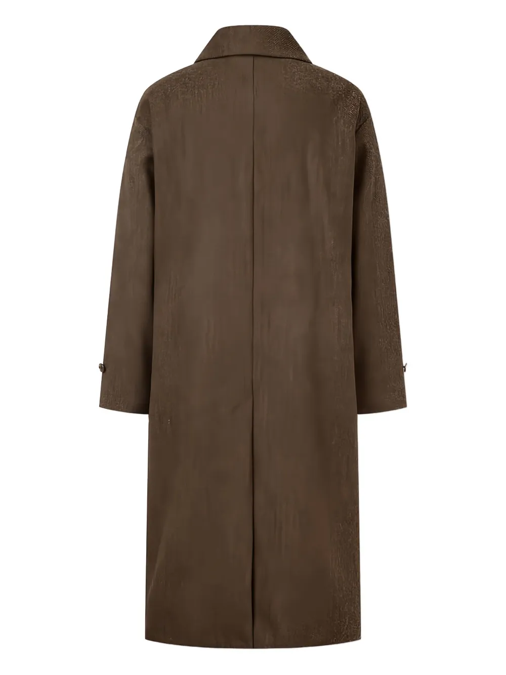 Man On The Boon. abrigo de tweed con motivo de espiga | Abrigos con botonadura simple | Image 2