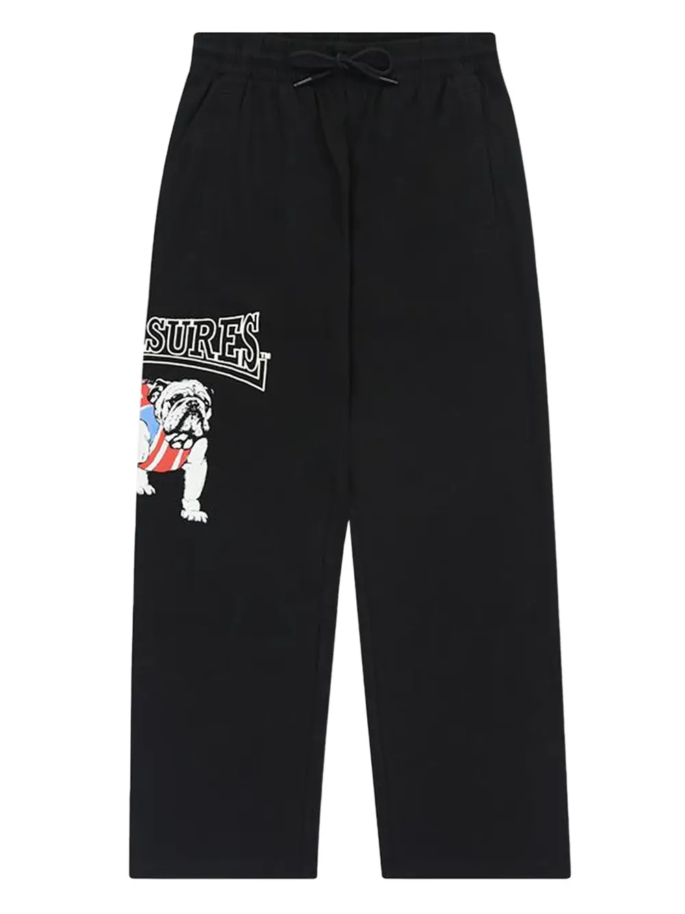 Pleasures Bulldog cotton sweatpants | Black | Image 1