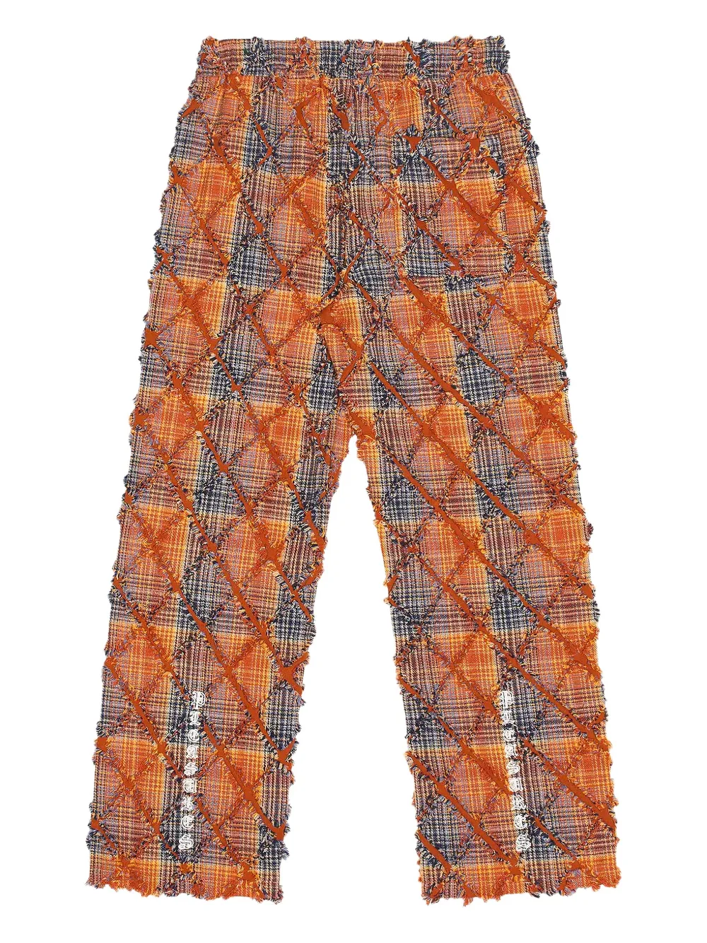 Pleasures Mystic flannel trousers - Oranje