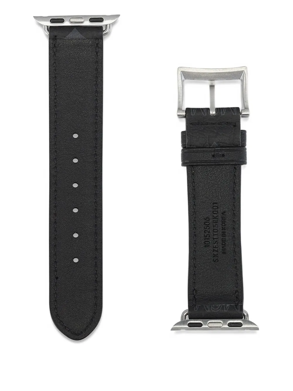Mcm Visetos Apple Watch Band In Black