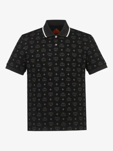 MCM visetos-print polo shirt
