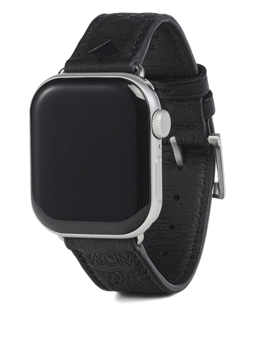 MCM embossed-monogram leather Apple Watch band | Men | Image 2