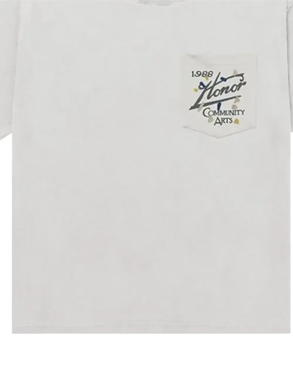 Honor The Gift pocket short-sleeve T-shirt - Wit