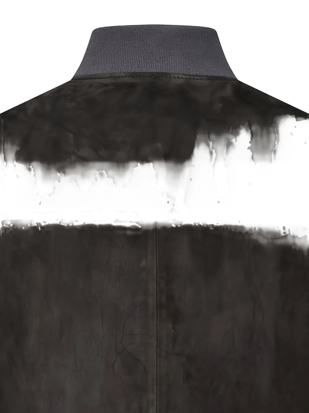 Man On The Boon. Button-up Suede Bomber Jacket In Gray