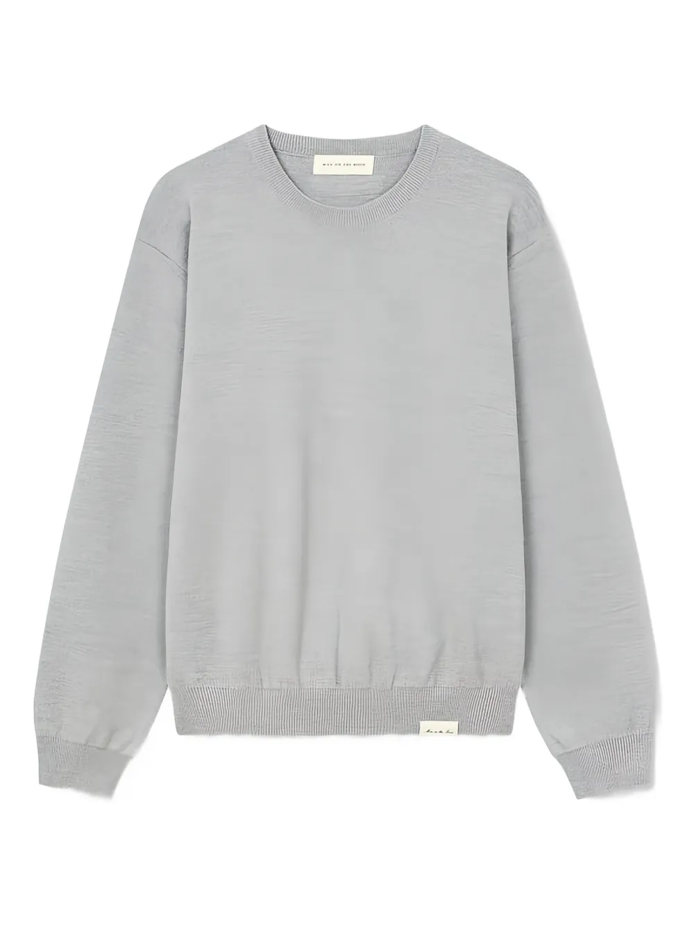 Man On The Boon. Crew-neck Sweater In Gray