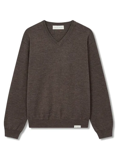Man On The Boon. crew-neck wool sweatshirt
