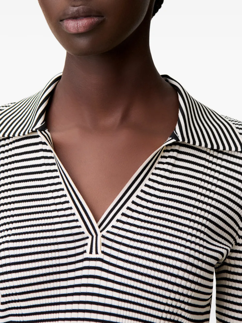 Claudie Pierlot Gestreepte top Wit