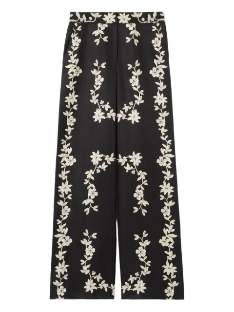 Claudie Pierlot floral-print trousers