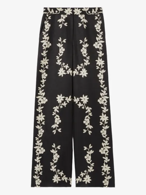 Claudie Pierlot floral-print trousers