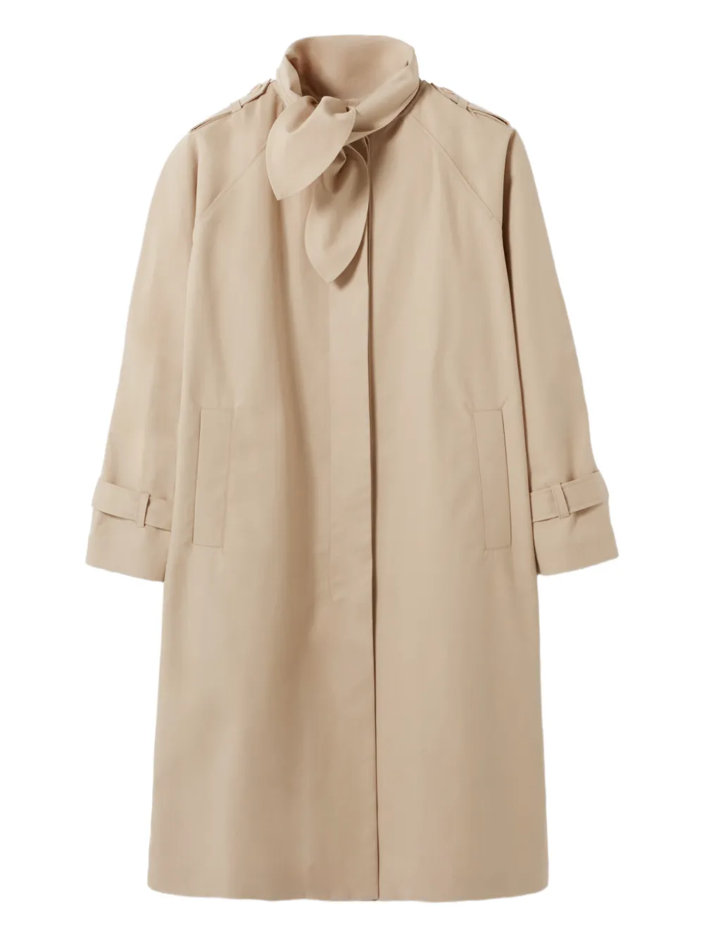 Claudie Pierlot Trench con nodo - Toni neutri