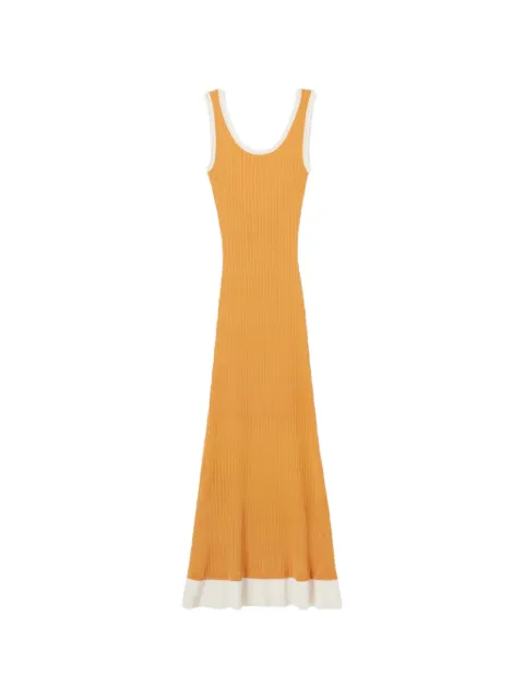 Claudie Pierlot vestido tejido con diseño festoneado