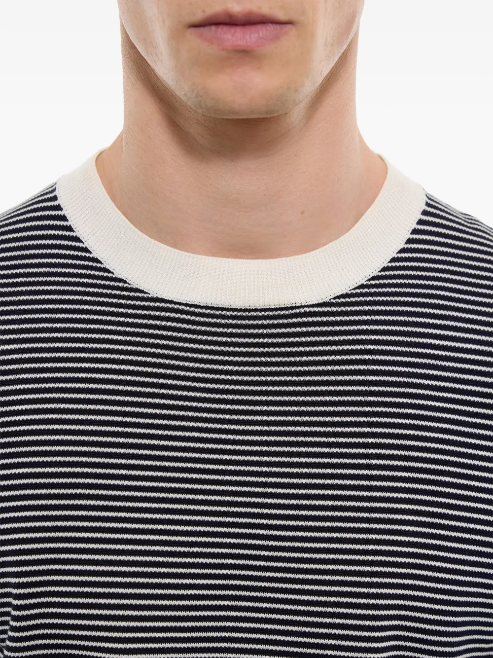 FURSAC Gestreept T-shirt Zwart