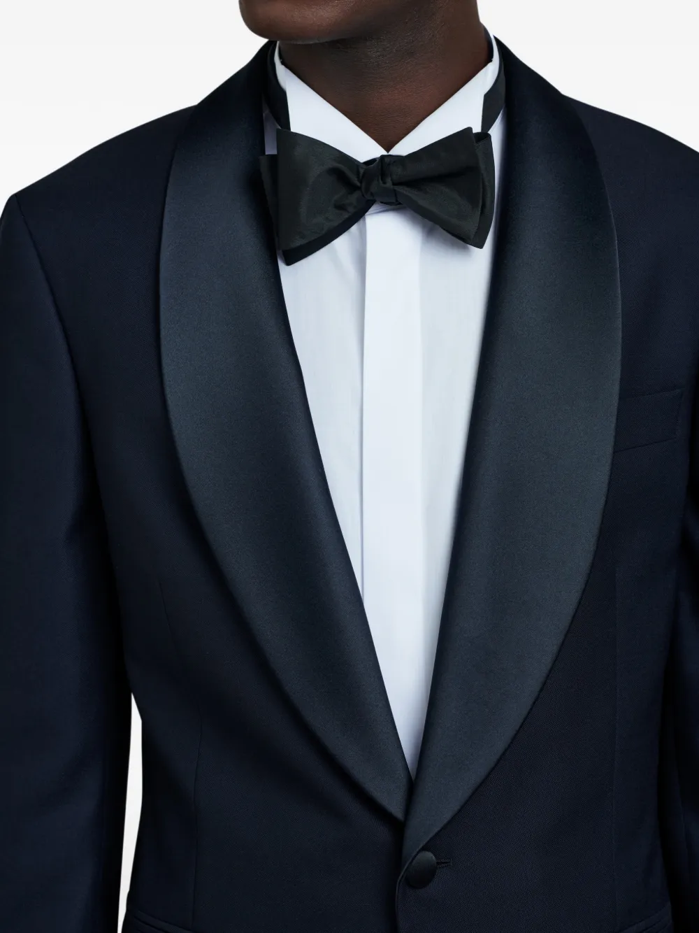 FURSAC Blazer van scheerwol Zwart