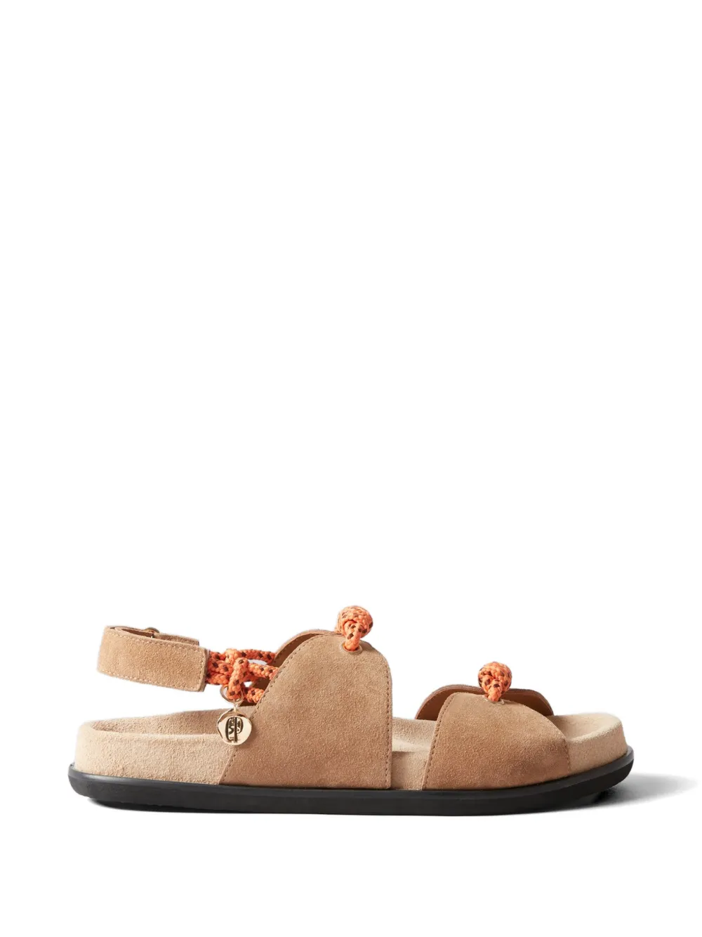 Claudie Pierlot braided charm sandals - Toni neutri
