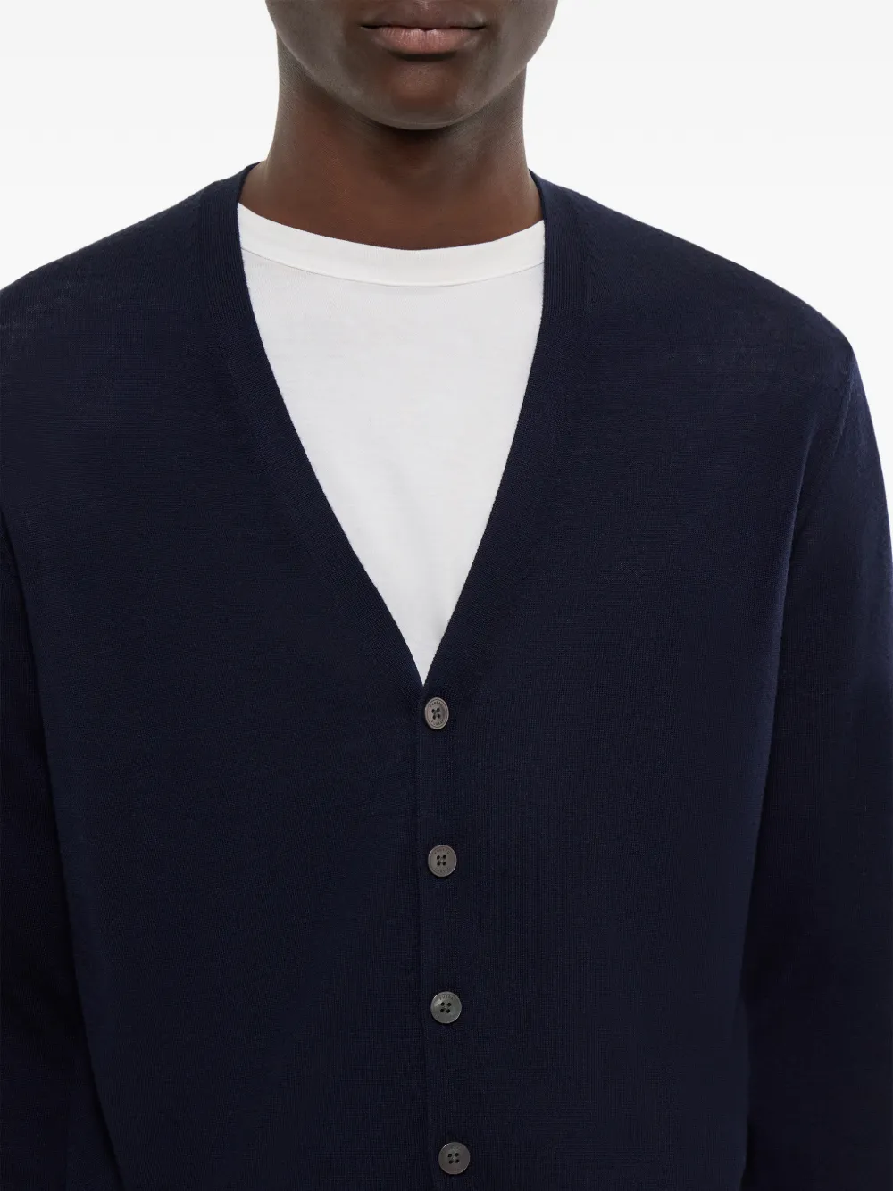 FURSAC Vest met V-hals Blauw